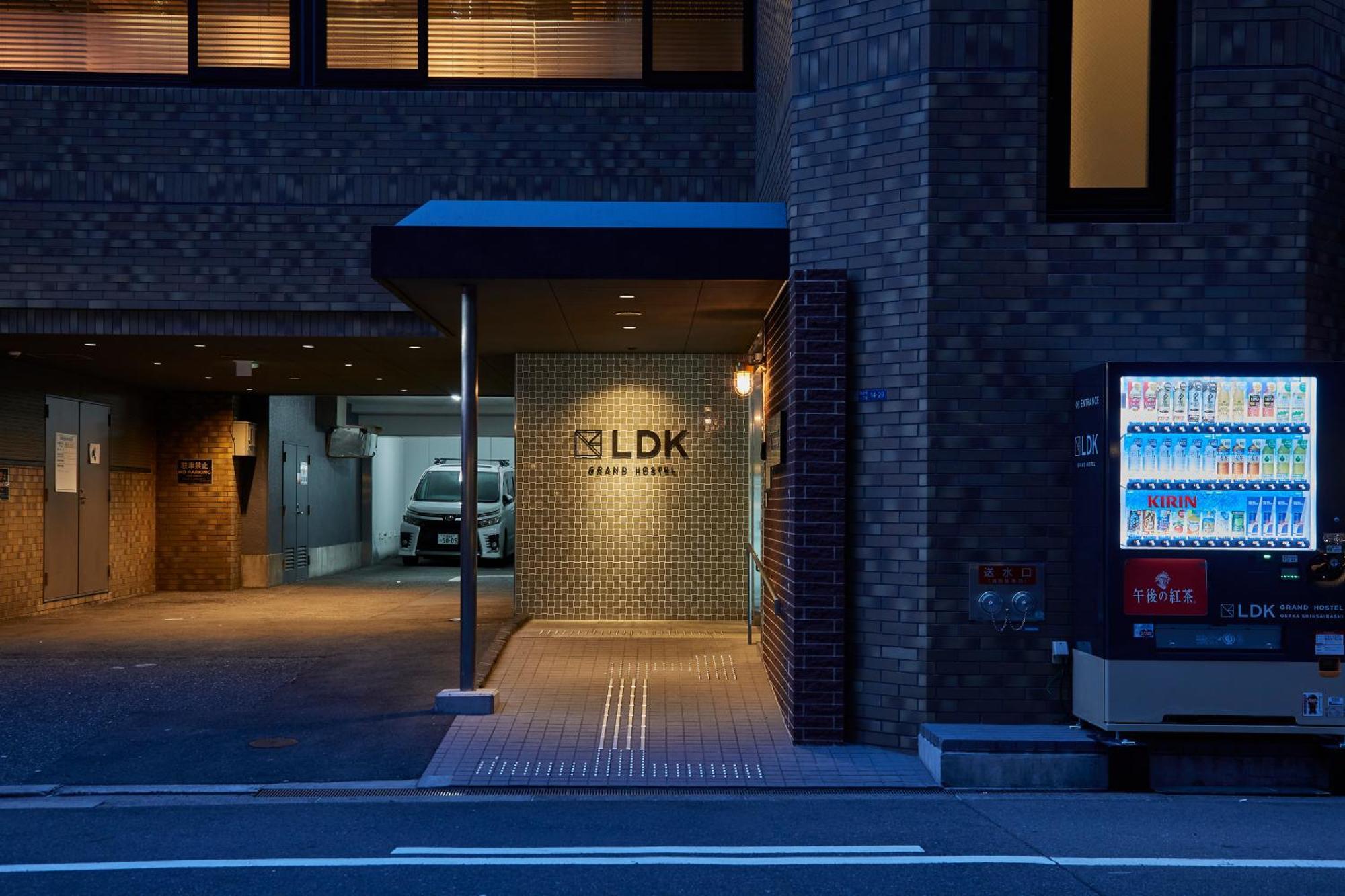 Grand Hostel Ldk Osaka Shinsaibashi - Former The Stay Osaka Shinsaibashi Екстериор снимка